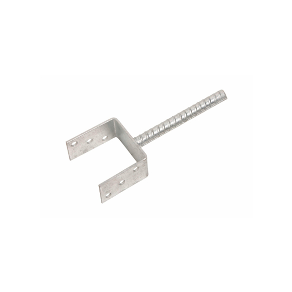 U-shaped Post Anchor with Concrete Anchor
