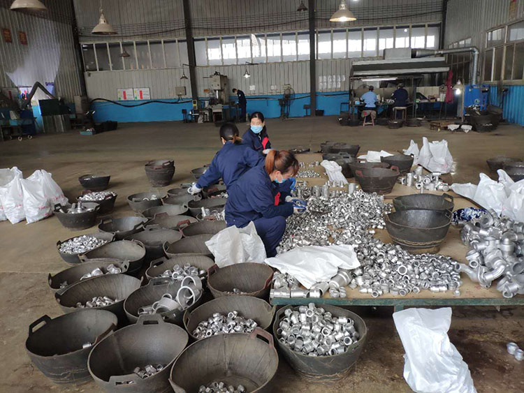Stainless steel pipe fittings half nipple