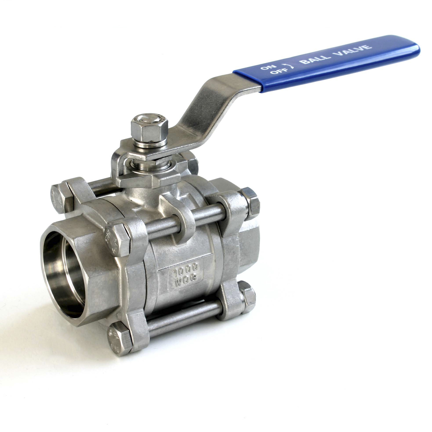 Inox Ball Valve Series 3PCS with ISO 5211 Pad From 2"