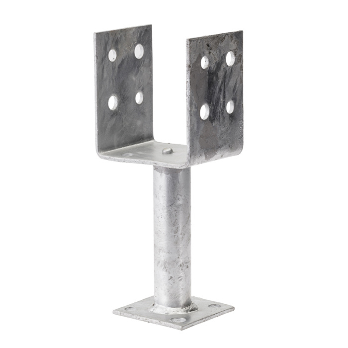 4X4 Wood Fence Post Anchor of Electro-Galvanized