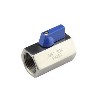 STAINLESS MINI BALL VALVE F/F
