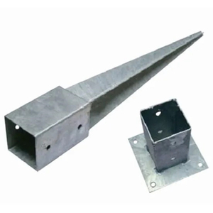 Hot DIP Galvanized Hammer-in Ground Screw 71X71X750mm