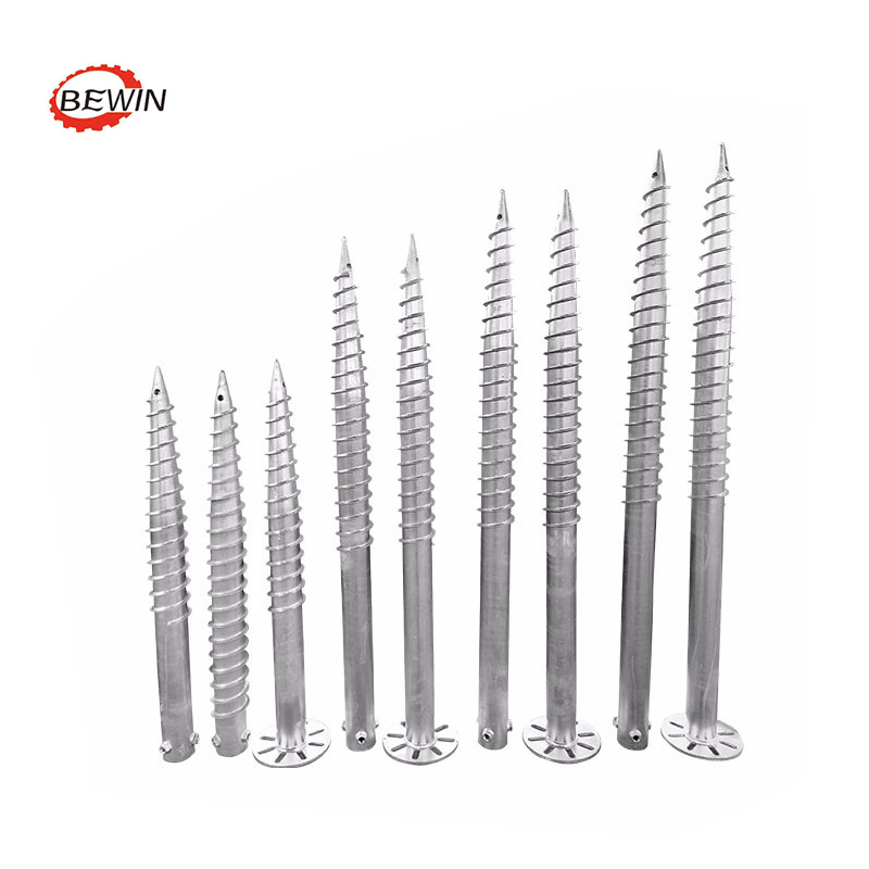 Earth Ground Screw Steel Helical Anchor