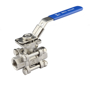 1000wog 3PC Stainless Steel Ball Valve
