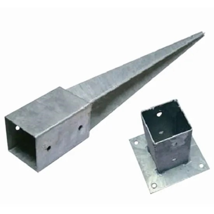 Galvanized Post Anchor Screw Anchor Fence Spike