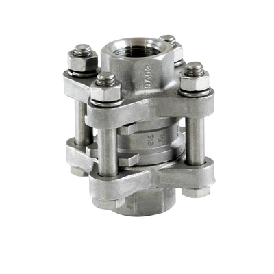 3Pc spring vertical check valve