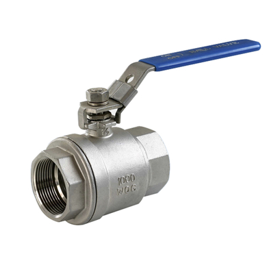 1000wog Industrial Stainless Steel 2PC Ball Valve CF8/CF8m