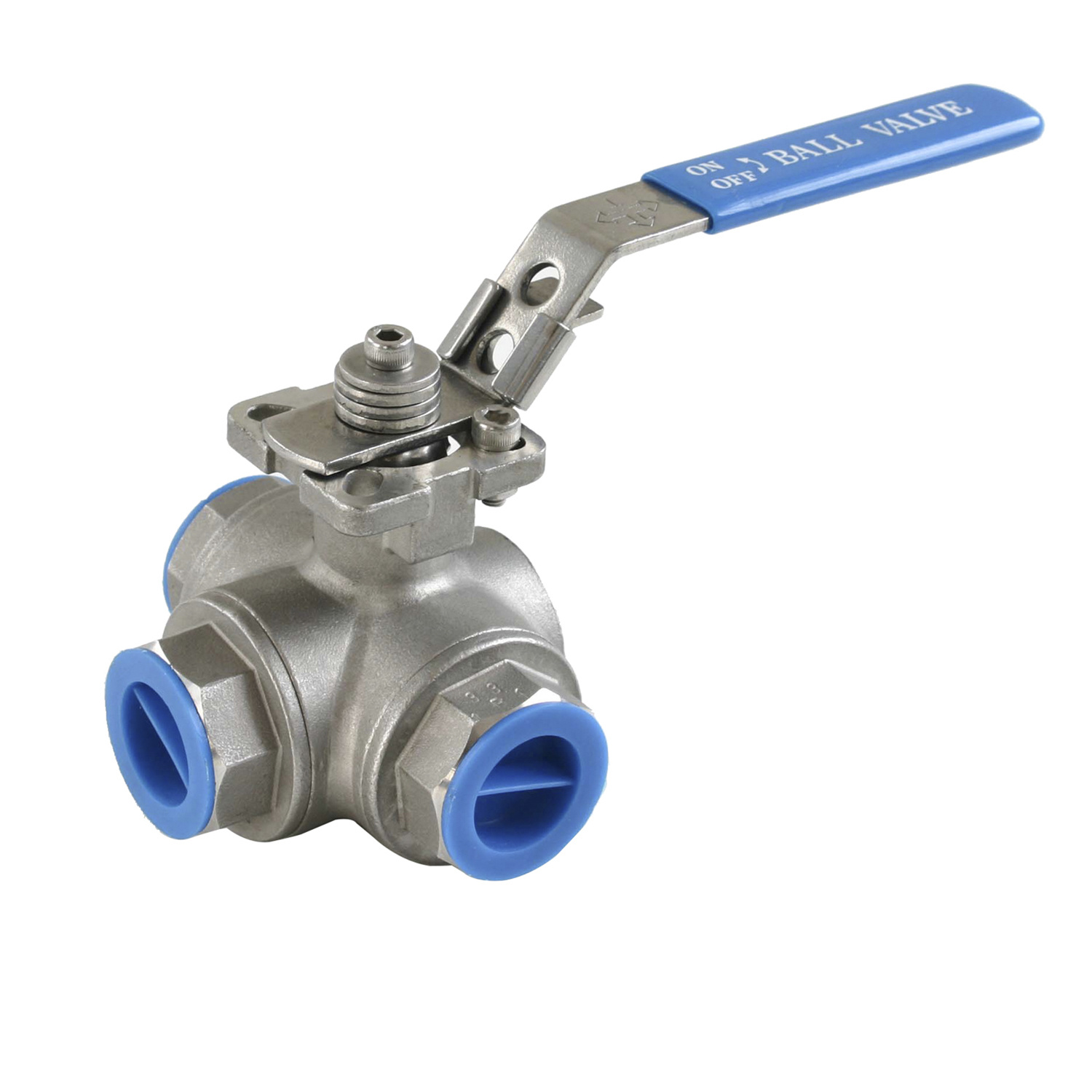 DIN Stainless Steel 1PC Wafer Flanged Ball Valve